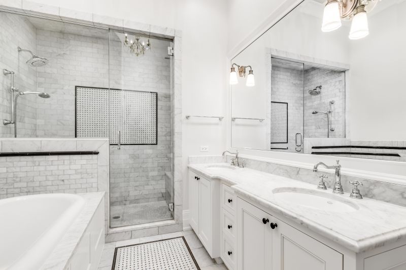 Luxury Bathroom Upgrade with Marble Features